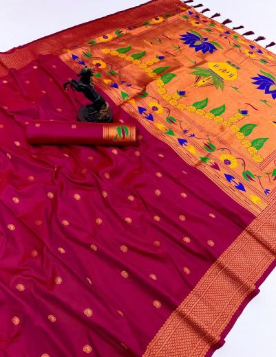 Malhar kalash paithani surat silk sarees online